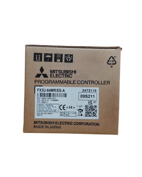 FX3U-64MR/ES-A PLC Mitsubishi 64 I/O Relay