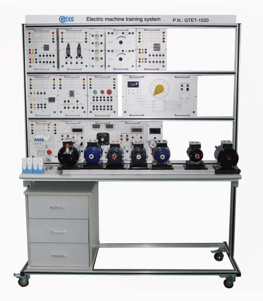 Electric Machine Training System — Educational Training Equipment - Trainer - Electrical Machines Vocational Training System