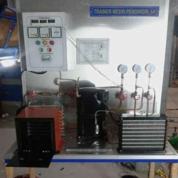Trainer Mesin Pendingin refrigeration system 