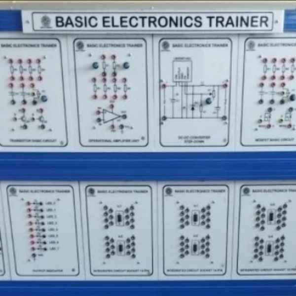 Trainer Elektronika Dasar Model Rack