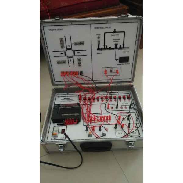 Trainer PLC Aplikasi Traffic Light & Control Valve