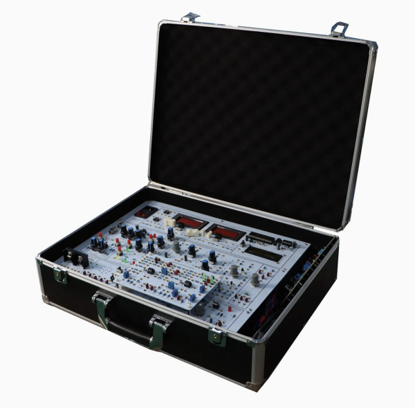 Portable Analog Circuit Training Kit — Educational Electronics Lab Equipment - Trainer - Analog Electronics Laboratory Training Kit — Portable Didactic System
