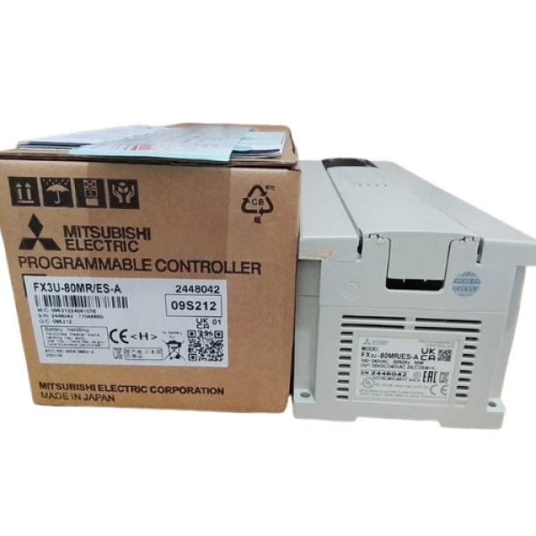 FX3U-80MR/ES-A PLC Mitsubishi FX3U 80 I/O