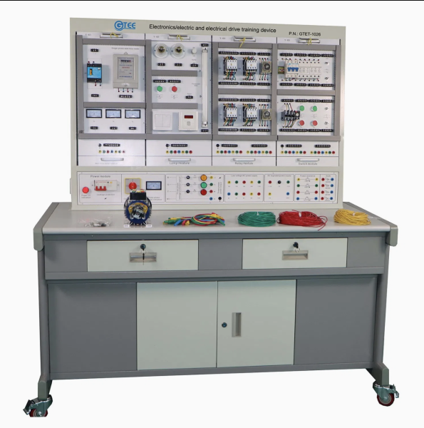 Electric Drive & Motor Control Technology Training Equipment — Educational System - Trainer - Electrical Drive Technology Educational Training Equipment